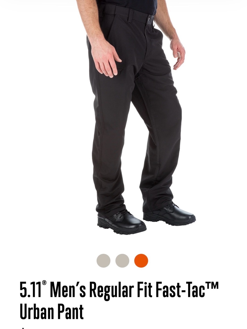 5.11 Tactical Men's Fast-Tac Pants - Black